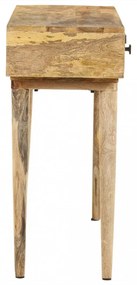 tömör mangófa tálalóasztal 115 x 35 x 76 cm