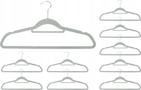 Velúr akasztó Maxi szett 100 db szürke