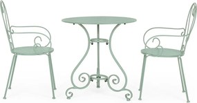 Acél kerek kerti kisasztal ø 70 cm Etienne – Bizzotto