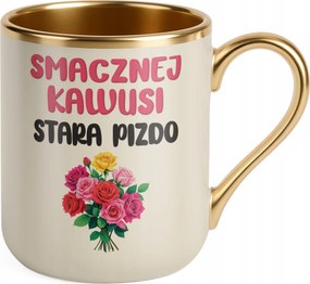 Prémium Bögre Arany Ekrü Ízletes Kávé Régi Piz*o Vicces