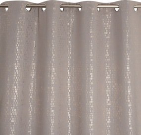 Függöny Aspasie bézs kész függöny karikás 135x260 cm