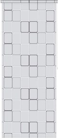 vidaXL kockamintás zuhanyroló 120 x 240 cm