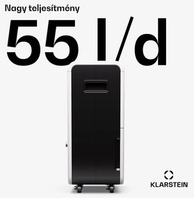 Klarstein DryFy Grand Smart 55, párátlanító, WiFi, kompresszor, 55l/24ó, 40-50 m²