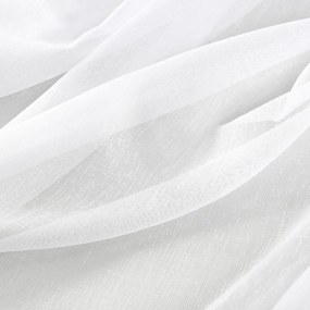 Goldea függöny – fehér, fényes hatással 300 cm