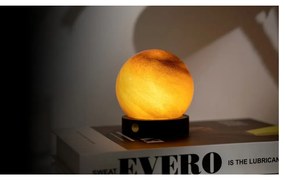 Sötétbarna USB fénydekoráció ø 8 cm Sand Storm – Gingko