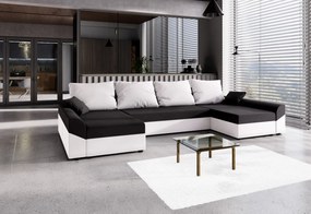 VIVIANA ágyázható U alakú ülőgarnitúra 317x85x144,mikrofázis 15/31