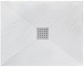 Rea Rock téglalap alakú zuhanytálca 100x80 cm fehér REAK5581