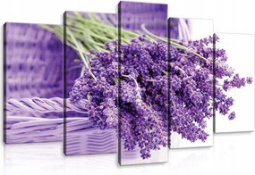 Konyhai Vászonkép Levendula Modern Vászon Konyhai Fal Nagy 100x60