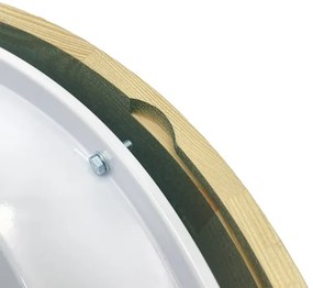 Brilagi - PINO mennyezeti lámpa, 3 x E27/15 W/230 V, fenyő/zöld, átm. 47,5 cm