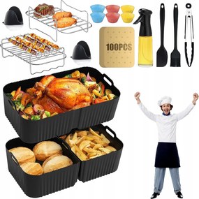 Akcesoria Készlet Olajsütőhöz AF500EU 10,4 l 17 Db