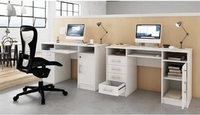 PC asztal, fehér, B9 NEW