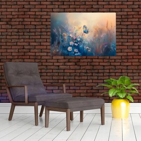 Kép - Rét pillangóval (90x60 cm)