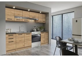 Konyhabútor ROSALIA 240 cm craft tölgy