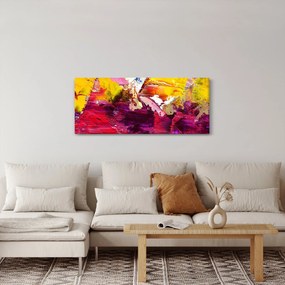 Absztrakció kép - festmény (120x50 cm)