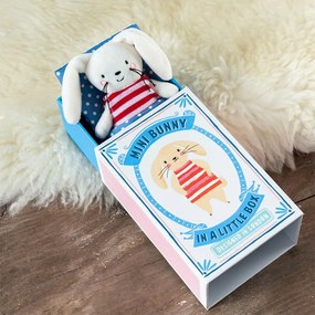 Plüssjáték Mini Bunny in a Little Box – Rex London