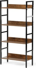 Regál, mdf, hnědá, GD-314 OLW