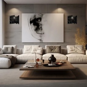 Fali lámpa CAMO 1xE27/15W/230V fekete