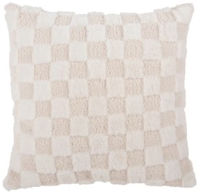 Mikroplüss díszpárna 45x45 cm Checker – PT LIVING