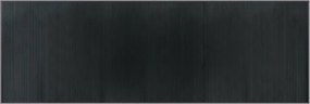 vidaXL négyszögletű szürke bambusz szőnyeg 100 x 300 cm