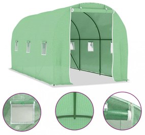 melegház 9 m² 4,5 x 2 x 2 m