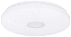 Fehér LED mennyezeti lámpa 38x38 cm Sunny – Candellux Lighting