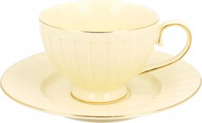 Porcelán csésze 220ml Csészealj Nina Veroni