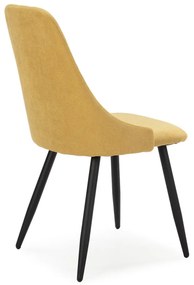 Sárga étkezőszék szett 4 db-os Mani – Marckeric