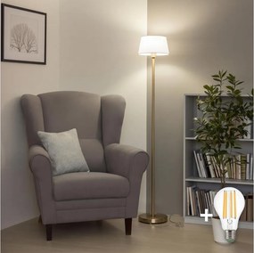 BRILAGI - LED állólámpa CERIA 1xE27/20W/230V átmérő 25 cm fehér/arany