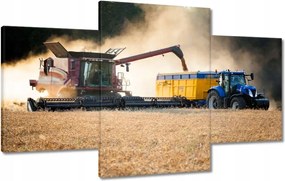 Képek 100x60 Aratás Kombájn Traktor