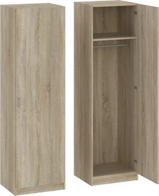 Riava egyajtós gardróbszekrény 51cm Sonoma Oak