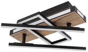 Globo 67299D2 - COLLI LED mennyezeti lámpatest LED/30W/230V barna/fekete