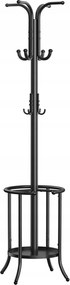 Norda előszobai kabáttartó, fekete