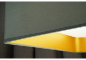 Brilagi-LED Fényerőszabályozható lámpatest VELVET SQUARE LED/36W/230V Wi‑Fi Tuya + távirányító mentazöld