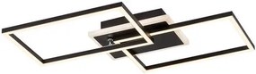 RÁBALUX 71013 ATHELSTAN Modern LED Mennyezeti Lámpa Matt Fekete IP20