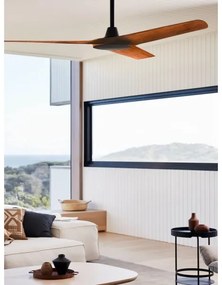 Lucci Air 21321749 - ABYSS mennyezeti ventilátor pr. 142 cm IP66 barna + DO