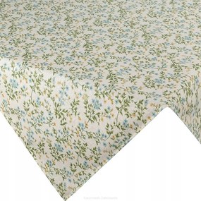 Abrosz dekoratív vízálló Tara 140x220 Eurofirany nefelejcs krém