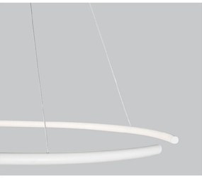 Nova Luce 1 ágú függeszték, fehér, 3000K melegfehér, beépített LED, 1x30W, 1480 lm, 9010021