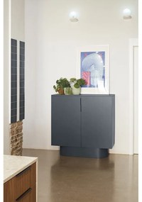 Antracitszürke szekrény 110x114 cm Totem – Teulat