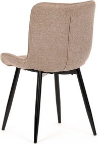 Étkezőszék, barna, szövet, HC-462 CRM2