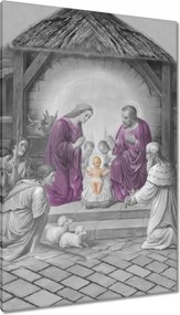 Vászonkép 80x120 Betlehemi jászol Jézus