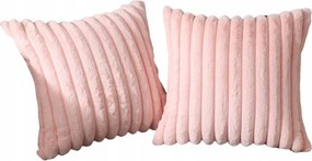 Dekoratív Párnahuzat 50x50 100% plüss Sok Szín sima választható szín