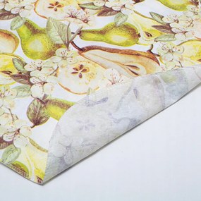 Abrosz körte mintás vízálló beltéri és kerti grillező 180x150cm