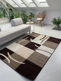 Comfort 4771 barna modern szőnyeg 60 cm-es szett