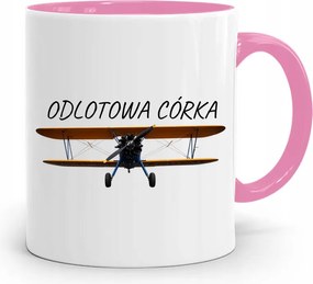 Rózsaszín Bögre Ajándék Lányának Lánya Nyomtatott Fényképpel