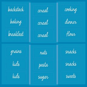 Matricák ételekhez - iDesign The Home Edit