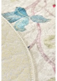 ARYA fürdőszobai szőnyeg, 100 cm átmérő, színes mintás