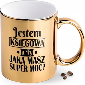 Arany Könyvelő Bögre Fényes Nagyszerű Ajándék Könyvelőnek