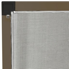 barna ablakszúnyogháló 100x120 cm