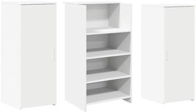 recepciós pult fehér 135x50x103,5 cm szerelt fa
