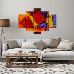 Absztrakciós kép (150x105 cm)